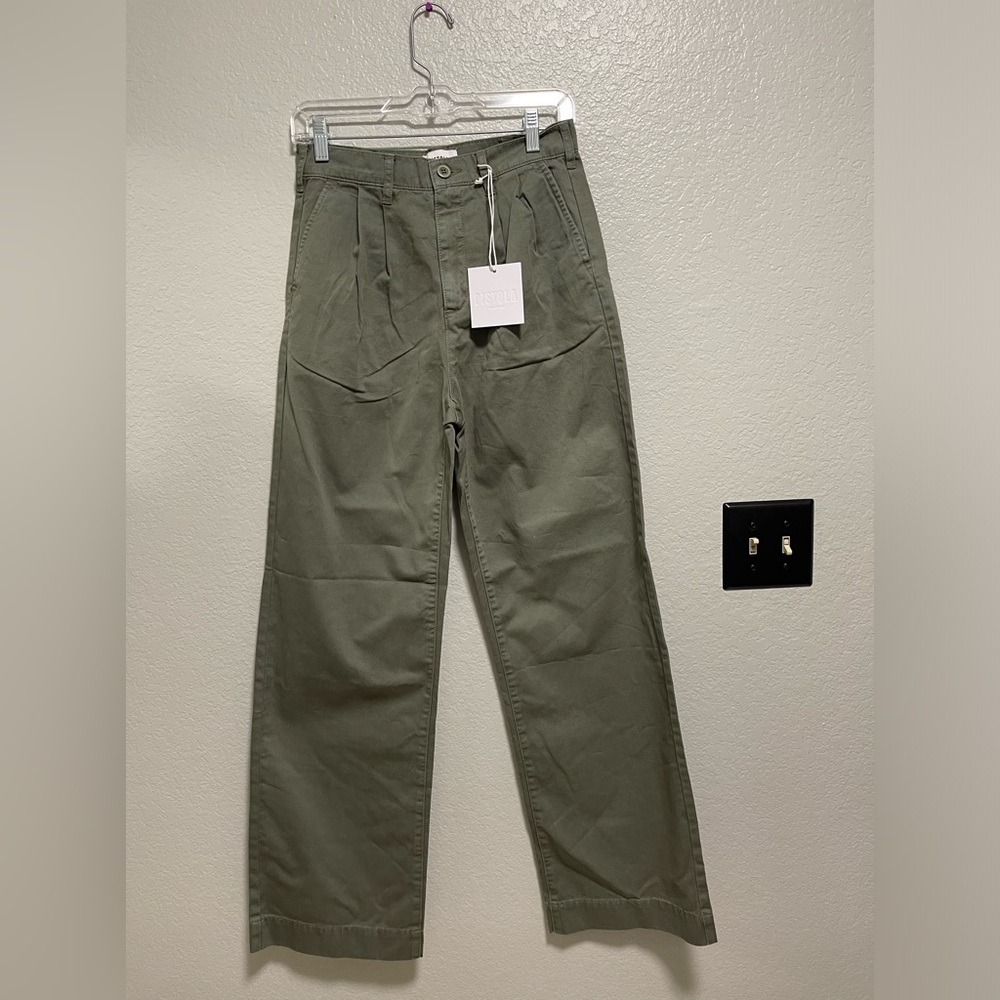 Pistola Anthropologie Kellin Pleated Trouser Size 26
